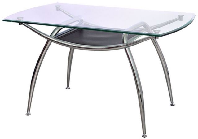 СТОЛ 936 ХРОМ/40385 WHITE 1350х800х760