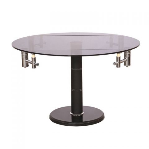 Стол B 168-9 хром/черный