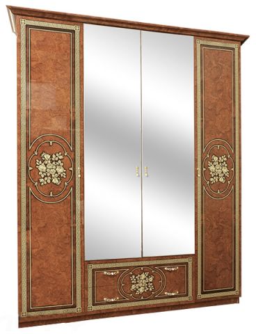 Шкаф 4Д Жасмин орех