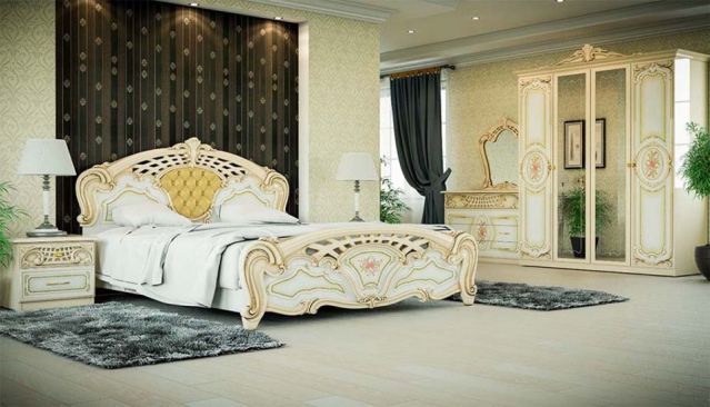 Спальня Кармен Новая Люкс 4Д