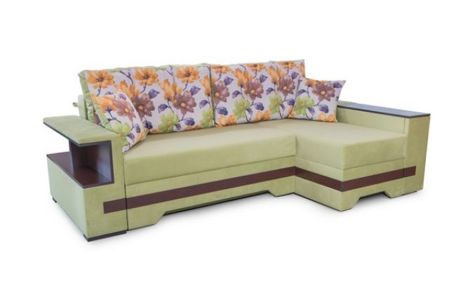 Угловой диван Марсель пуф Zenit