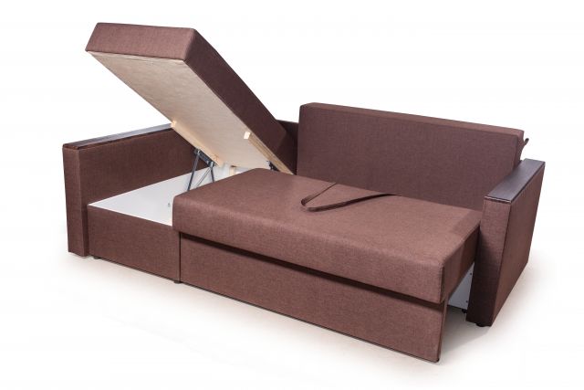 Угловой диван Виктория блюз Zenit