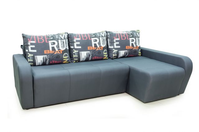 Угловой диван Мадрид блюз Zenit