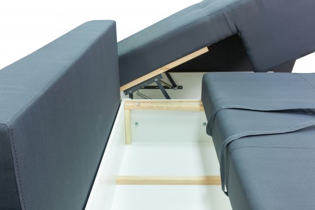 Угловой диван Мадрид блюз Zenit