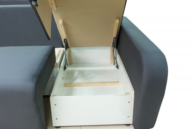 Угловой диван Мадрид блюз Zenit