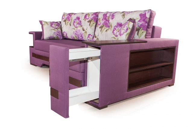 Угловой диван Марсель блюз Zenit