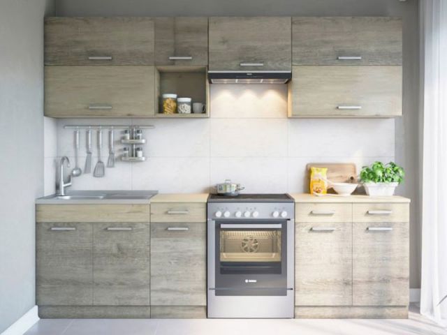 Кухня Алина дуб Сонома