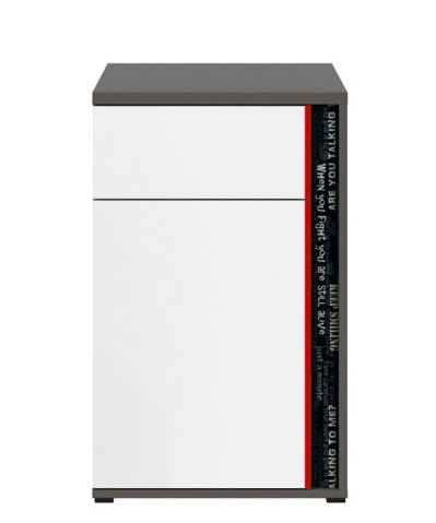 Тумба левая GRAPHIC KOM1D1SL/B