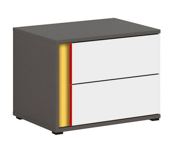 Тумба прикроватная правая GRAPHIC KOM2SP/B
