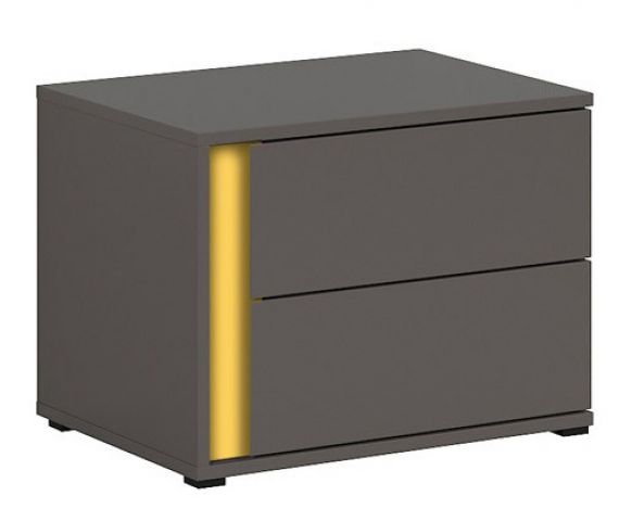 Тумба прикроватная правая GRAPHIC KOM2SP/C