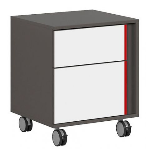 Тумба мобильная левая GRAPHIC KTN2SL/B
