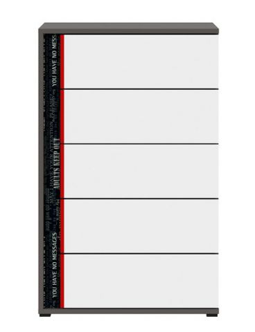 Комод правый GRAPHIC KOM5SP/B