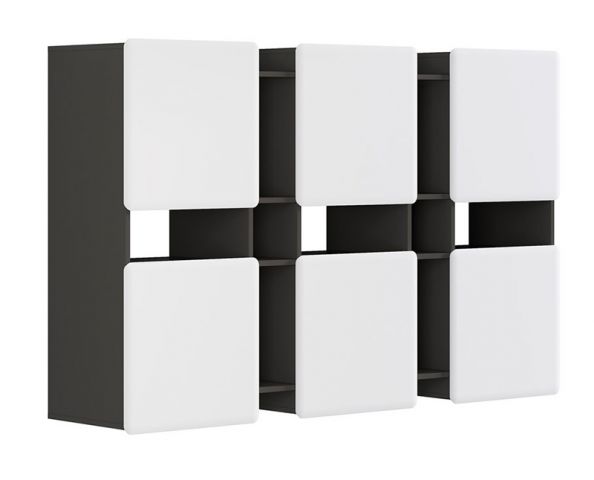 Шкаф навесной POSSI LIGHT SFW6D/12/18 I