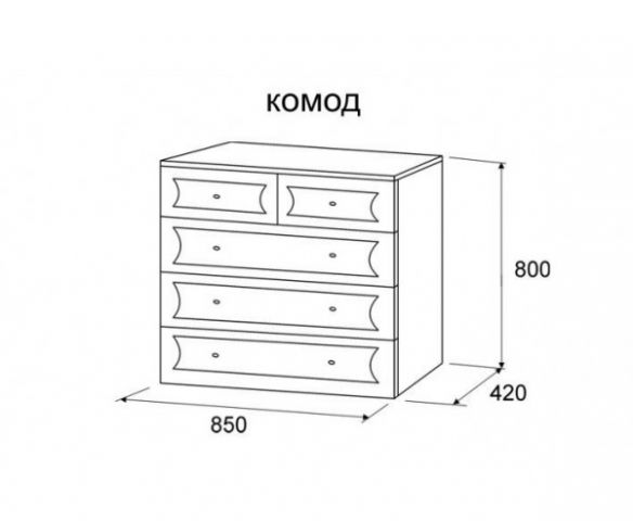 Комод Мелодия