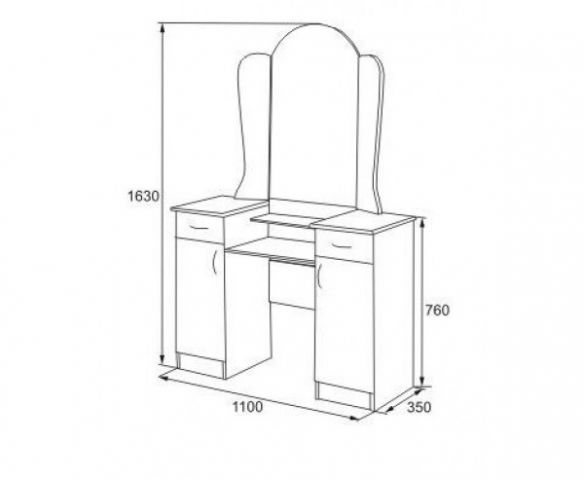 Трельяж Бабочка МДФ
