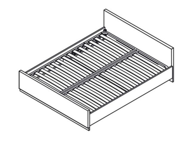 Кровать Venom LOZ 160