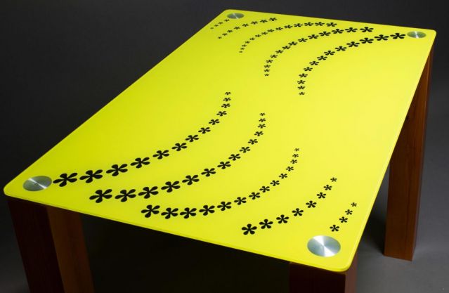 Обеденный стол Цветочная волна