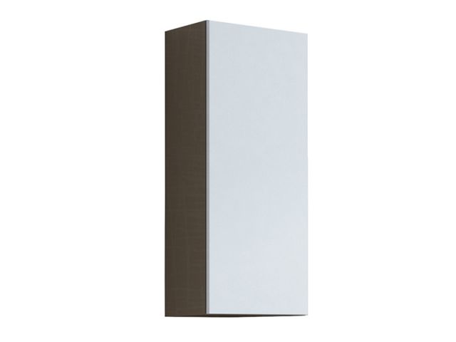 Пенал навесной маленький VIGO латте/белый глянец