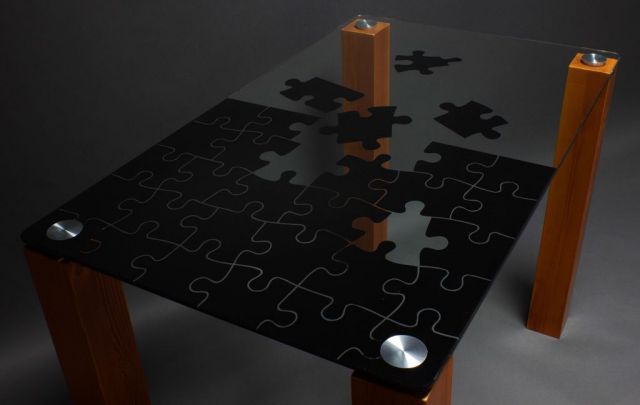 Обеденный стол Пазл
