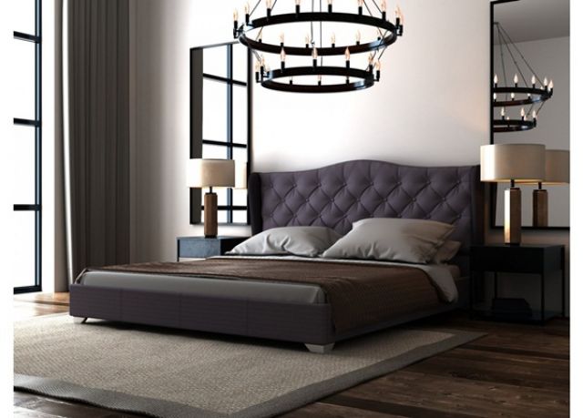 Кровать двуспальная Ретро 1.6