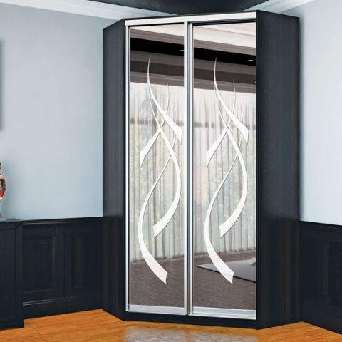 Шкаф купе угловой Феникс (1400-2400-450)