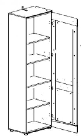 Пенал правый VIEVIEN 09