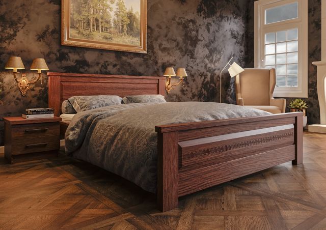 Кровать полуторная Элит-нью 140