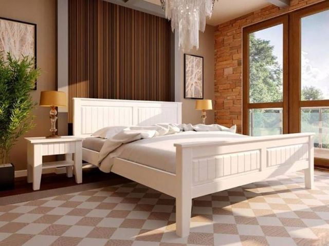 Кровать двуспальная Глория с высоким изножьем 180