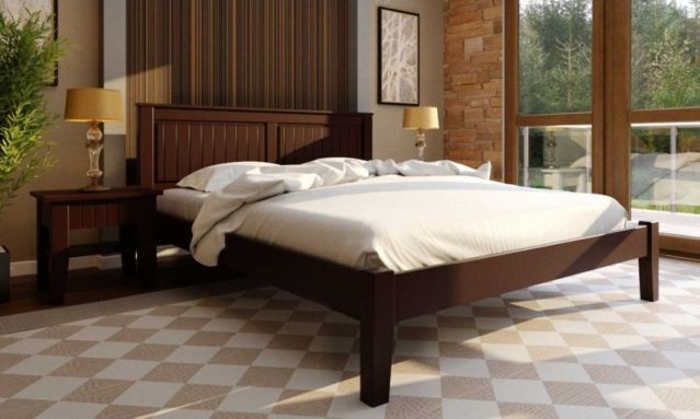 Кровать односпальная Глория с низким изножьем 120