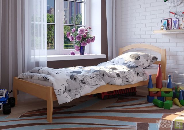 Детская односпальная кровать Юлия 80