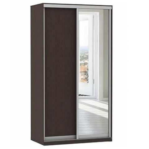 Шкаф-купе ЭКО-1 двухдверный (1.6х0.45х2.15) АртМебель