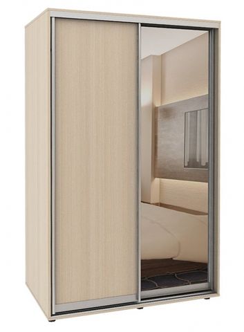 Шкаф-купе ЭКО-1 двухдверный (1.7х0.45х2.15) АртМебель