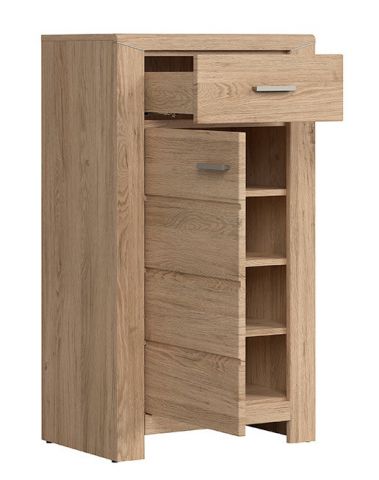 Прикроватная тумба LUTTICH KOM1D1S/11/6