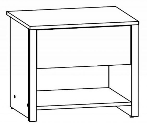 Прикроватная тумба SALINS KOM1S