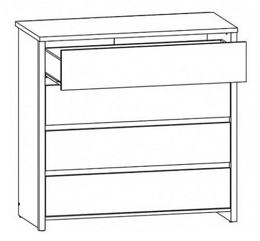 Комод SALINS KOM4S