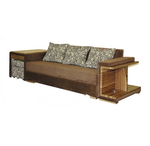 Прямой диван Бугатти