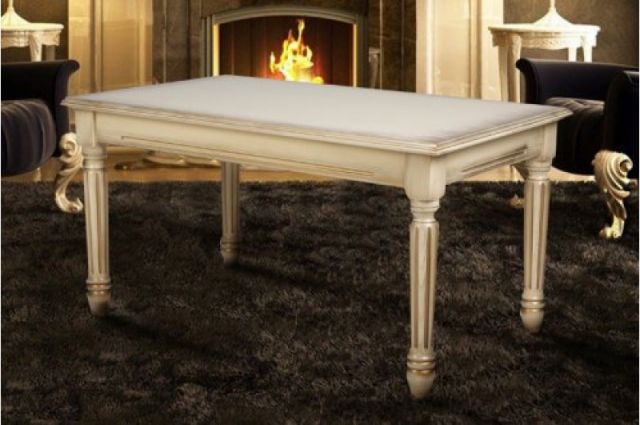 СТОЛ ЖУРНАЛЬНЫЙ ГОТИКА (СЛОН.КОСТЬ, ОРЕХ)