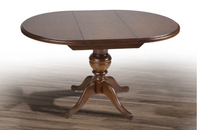 СТОЛ ОБЕДЕННЫЙ ГЕРМЕС (БЕЛЫЙ, ВАНИЛЬ, ТЁМНЫЙ ОРЕХ)