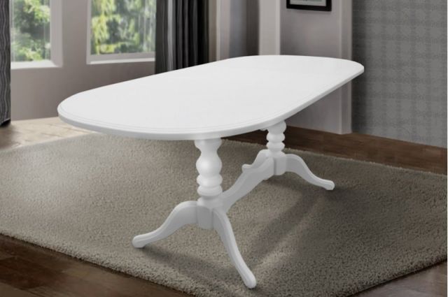 СТОЛ ОБЕДЕННЫЙ ВАВИЛОН (БЕЛЫЙ, ТЁМНЫЙ ОРЕХ)