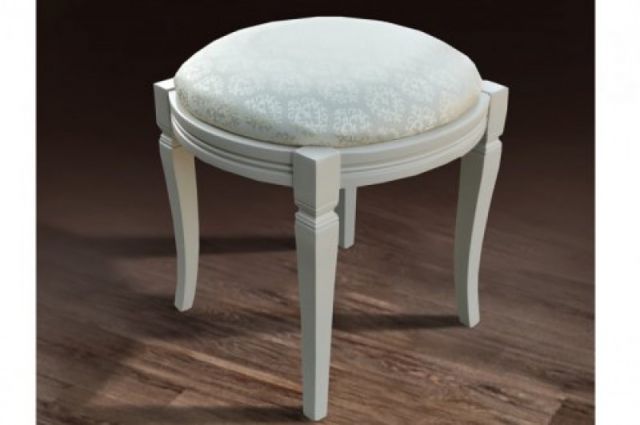 БАНКЕТКА КРУГЛАЯ (СЛОН.КОСТЬ)