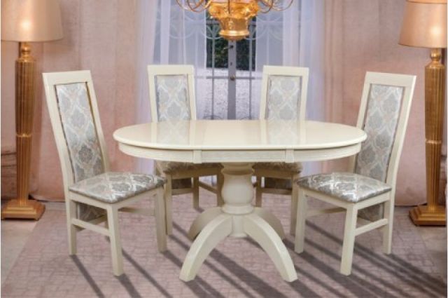 СТОЛ ОБЕДЕННЫЙ ПРЕСТИЖ (СЛОН.КОСТЬ)