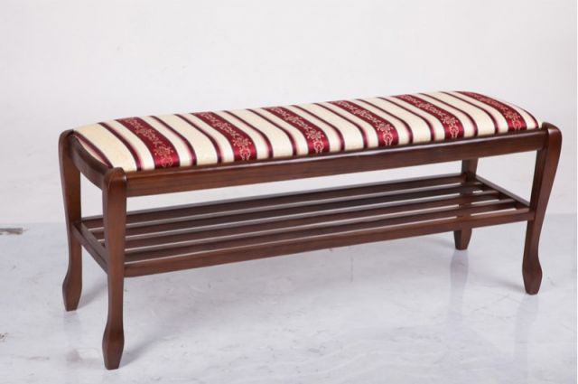 БАНКЕТКА СИЕСТА (БОЛЬШАЯ С ПОЛКОЙ) 1