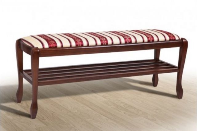 БАНКЕТКА СИЕСТА (БОЛЬШАЯ С ПОЛКОЙ) 1