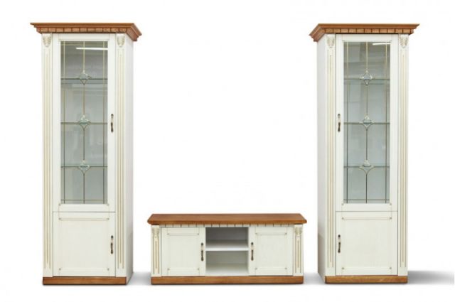 ВИТРИНА FREEDOM С ТУМБОЙ ТВ