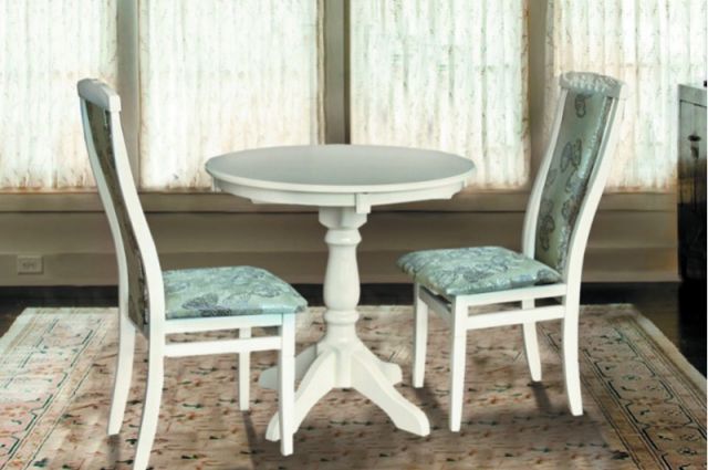 СТОЛ ОБЕДЕННЫЙ ЧУМАК (СЛОН.КОСТЬ)