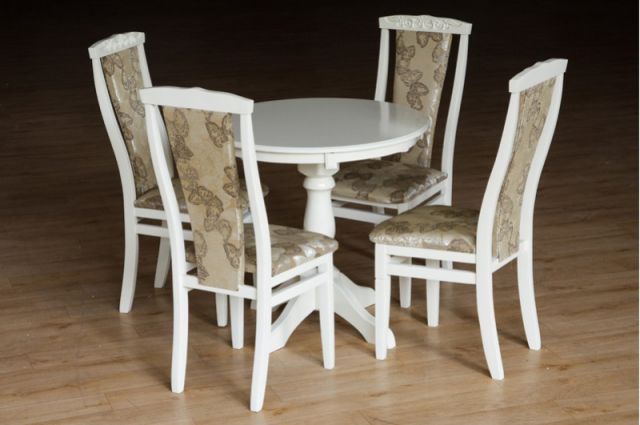 СТОЛ ОБЕДЕННЫЙ ЧУМАК (СЛОН.КОСТЬ)