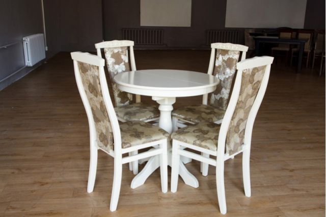 СТОЛ ОБЕДЕННЫЙ ЧУМАК-2 (СЛОН.КОСТЬ)