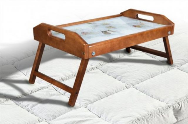 СТОЛИК ДЛЯ ЗАВТРАКА (Орех, яблоня, светлый орех)