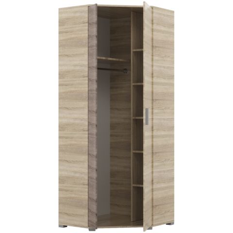 Шкаф угловой для прихожей ШКУ 14