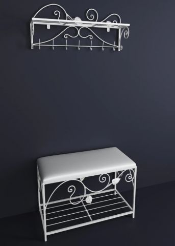 Пуф + вешалка (комплект) Хилтон